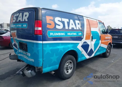 2016 GMC Savana 2500 Work Van from USA, damaged, VIN 1GTW7AFF3G1903237